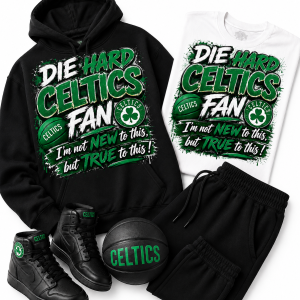 CELTICS 3 PC (Hoodie, T-shirt and Sweat Pants)