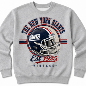 THE NEW YORK GIANTS SWEAT SHIRT (larger sizes contact us)