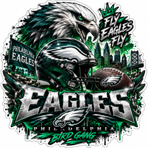 THE PHILADELPHIA EAGLES 3 PC SET *sneaker and cap not incl*